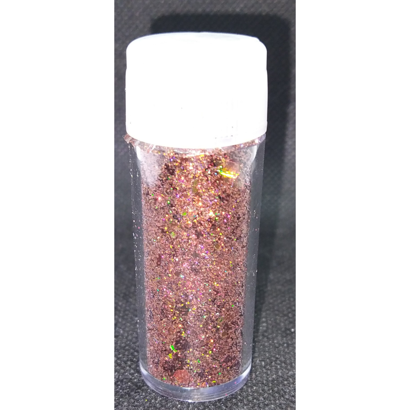 glitter holographic coffee